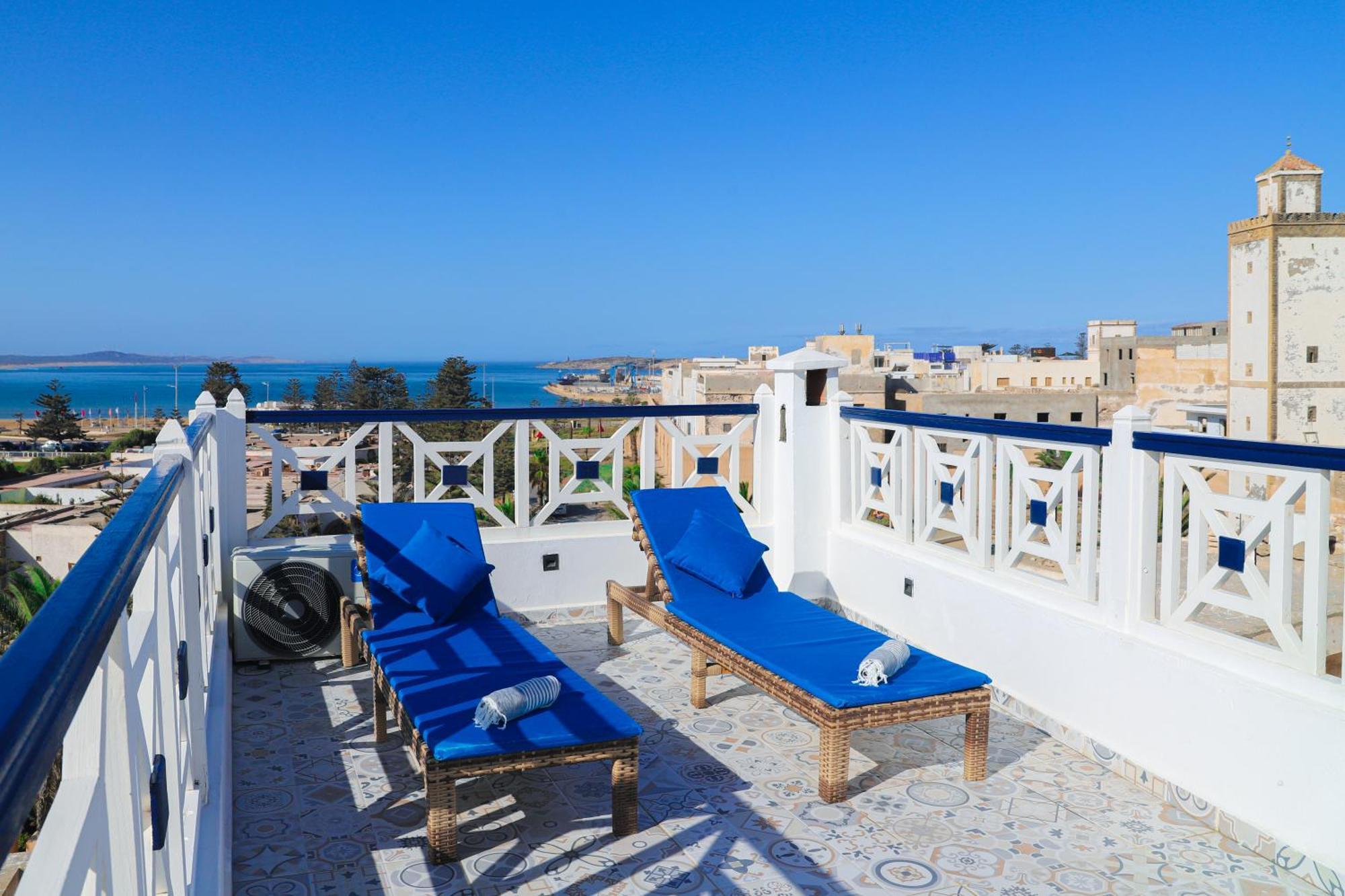 Riad Marosko Essaouira Rom bilde